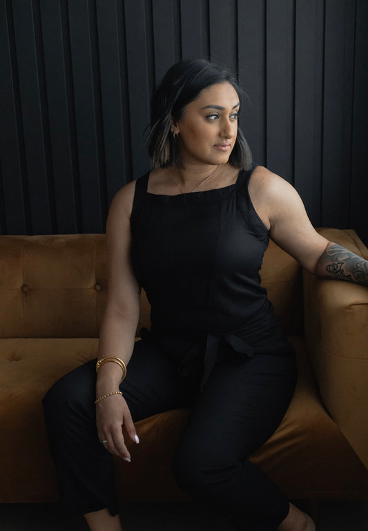 All In One Black Jumpsuit