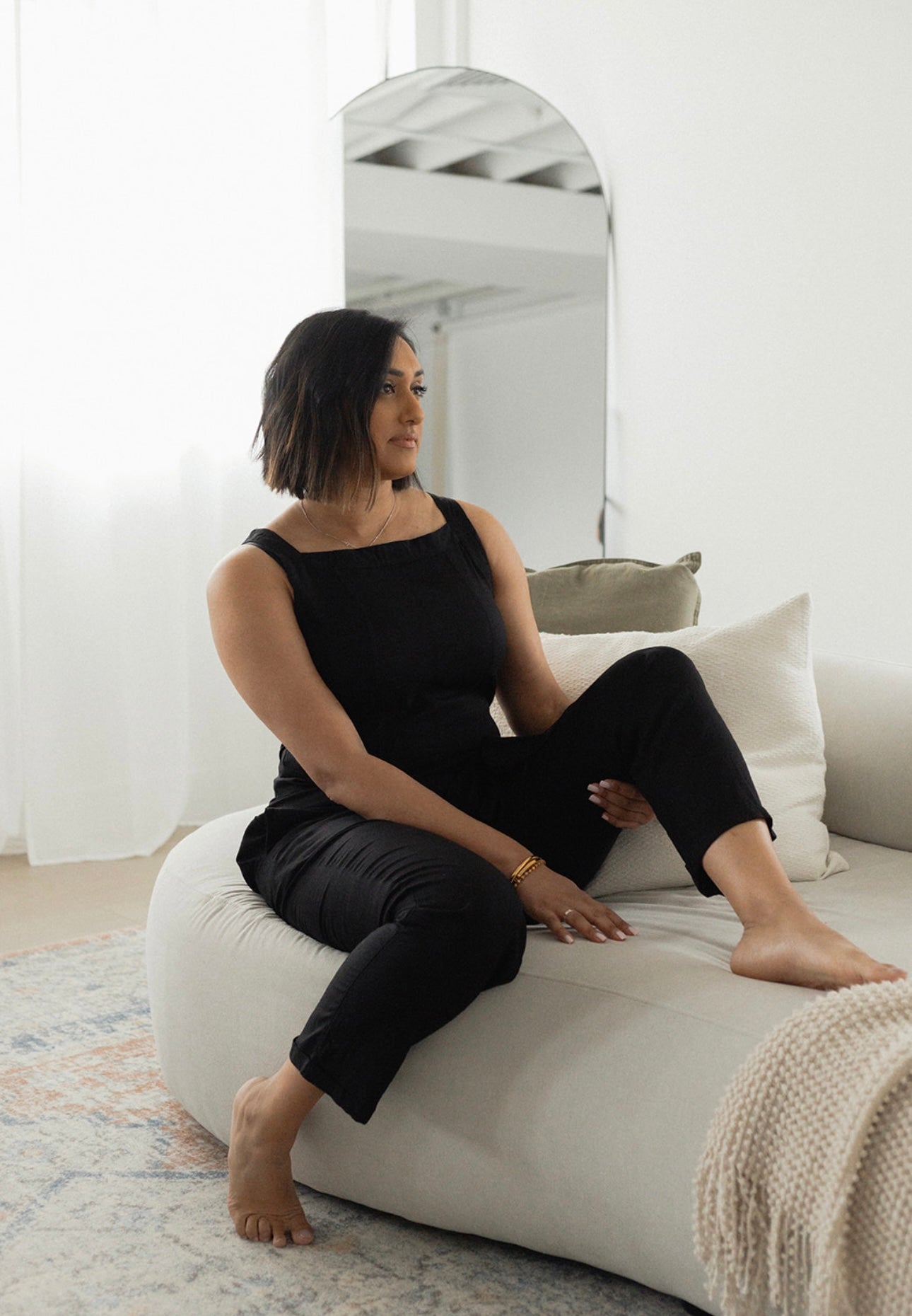 All In One Black Jumpsuit