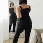 All In One Black Jumpsuit