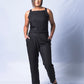 All In One Jumpsuit Model Standing Waistband tied to back