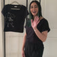 Lets talk about the details of the On The Move Basic Black T-Shirt. Video detailing how the black t-shirt can be worn.
