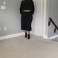 Watch the Crop Colette Pants worn. See all the details up close. Model is wearing a size Medium. Sizes Small to Large avaiable. 